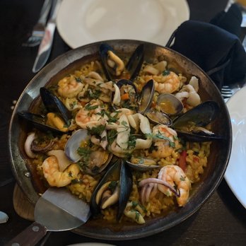 La Cosecha Bar + Restaurant - Seafood paella - Spanish Near Me - Paso Robles, California