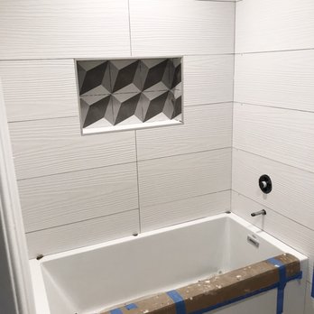Tile by Vincent - Shower waiting to be grouted. - General Contractors Near Me - Winnetka, California Tile by Vincent - Shower waiting to be grouted. - General Contractors Near Me - Winnetka, California