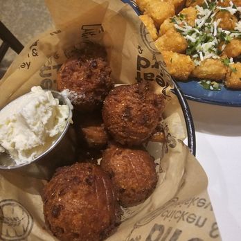 Neat Bird - Hush puppies.. 7 out of 10 - Chicken Shop Near Me - Chesapeake, Virginia