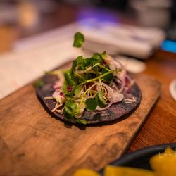 LT Steak & Seafood - Grouper Taco