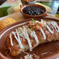 Mexico City Taqueria - Burrito plate