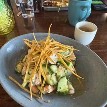 Guajiros Miami Eatery - Shrimp cucumber salad - Coffee & Tea Near Me - Charlottesville, Virginia Guajiros Miami Eatery - Shrimp cucumber salad - Coffee & Tea Near Me - Charlottesville, Virginia