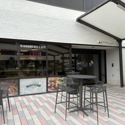 Outside
