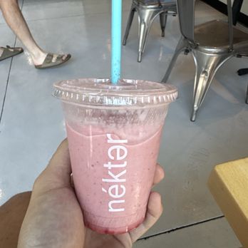 Nekter Juice Bar - Strawberry banana smoothie made perfectly! Great service! - Juice Bars & Smoothies Near Me - Las Vegas, Nevada Nekter Juice Bar - Strawberry banana smoothie made perfectly! Great service! - Juice Bars & Smoothies Near Me - Las Vegas, Nevada