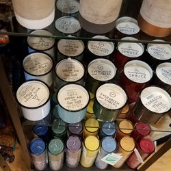 Third Planet Boutique - Candles in every size and shape.