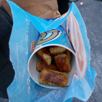 Auntie Anne's - a bag of fried pretzels - Fast Food Near Me - New York, New York