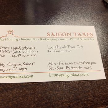 Saigon Taxes - Accountants Near Me - San Jose, California Saigon Taxes - Accountants Near Me - San Jose, California