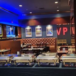 Stadium XV Craft Kitchen & Sim Bar - They were setting up for 2 Holiday parties tonight