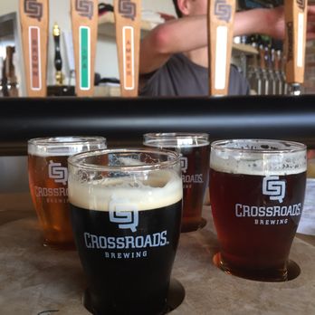 CrossRoads Brewing & Distillery - Sampler - Brewpubs Near Me - Prince George, British Columbia