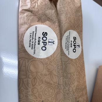 SOPO K-Grill - Fancy cutlery and napkin sets - Korean Near Me - Temecula, California
