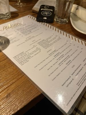 Menu photo 1 Atalian KITCHEN & BAR Atlanta, GA
