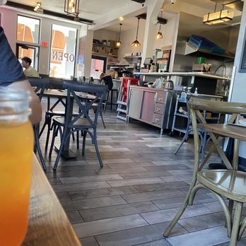 Cafe Moulin - Interior view from our table - Breakfast & Brunch Near Me - Pittsburgh, Pennsylvania
