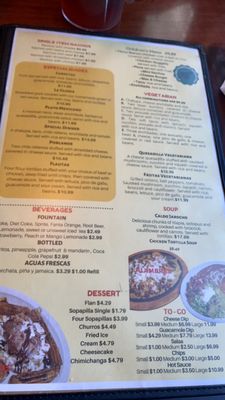 Menu photo 6 La Antigua Mexican Grill Muskogee, OK