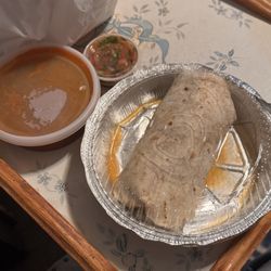 Casa Trejo Mexican Restaurant - Tiny expensive Carnitas burrito