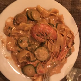 Oltre Mare - Two large shrimp but very little meat in them. Do not ask the chef for any changes! - Italian Near Me - San Diego, California Oltre Mare - Two large shrimp but very little meat in them. Do not ask the chef for any changes! - Italian Near Me - San Diego, California