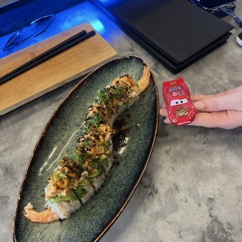 HandoSake Sushi - Spider monkey roll - Sushi Bars Near Me - Salt Lake City, Utah HandoSake Sushi - Spider monkey roll - Sushi Bars Near Me - Salt Lake City, Utah