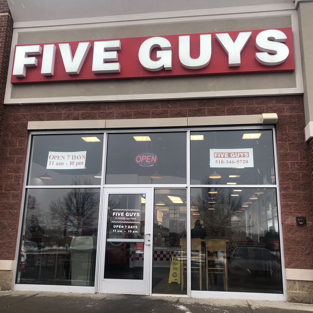 Five Guys - Outside - Burgers Near Me - Schenectady, New York Five Guys - Outside - Burgers Near Me - Schenectady, New York