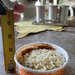 Popeyes Louisiana Kitchen - Red Beans & Rice a total ripoff at $3.81