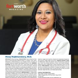 Rheumatology Clinic of DFW, PLLC: Rosy Rajbhandary, MD