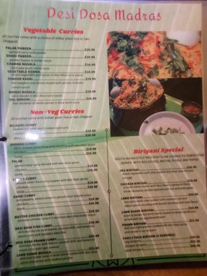Menu photo 4 Desi Dosa Madras Vancouver, BC