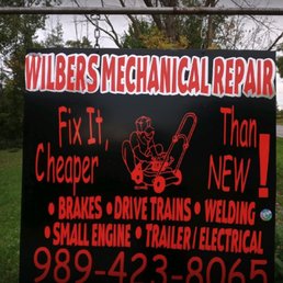 Exterior outside entrance of Wilbers Mechanical Repair - Hope, Michigan Exterior outside entrance of Wilbers Mechanical Repair - Hope, Michigan