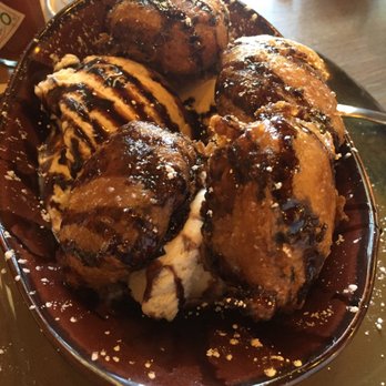 Down Home Grill - Fried Oreo with vanilla ice cream - American Near Me - Victorville, California Down Home Grill - Fried Oreo with vanilla ice cream - American Near Me - Victorville, California