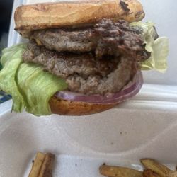 Grandview Diner - Double Cheeseburger.