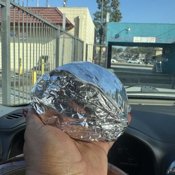 Quick N Split - Nicely wrapped turkey burger (to go order) - Burgers Near Me - Inglewood, California