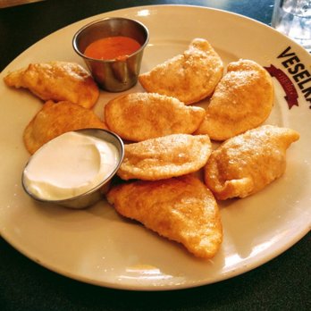 Veselka - Veselka breakfast pierogis stuffed w/ bacon, eggs and cheese. Not bad - Ukrainian Near Me - New York, New York Veselka - Veselka breakfast pierogis stuffed w/ bacon, eggs and cheese. Not bad - Ukrainian Near Me - New York, New York