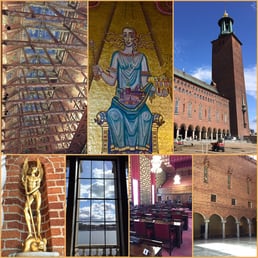 Montage of images from Stockholms Stadshus Montage of images from Stockholms Stadshus