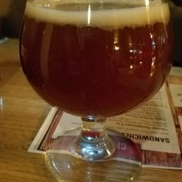 Bourbon barrel ale! Bourbon barrel ale!