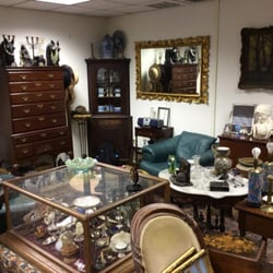 Jack Lampman Antiques - Inside the shop.