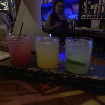 Condado Tacos - Margarita flight (prickly pear, mango, jalapeño) - Tacos Near Me - Pittsburgh, Pennsylvania