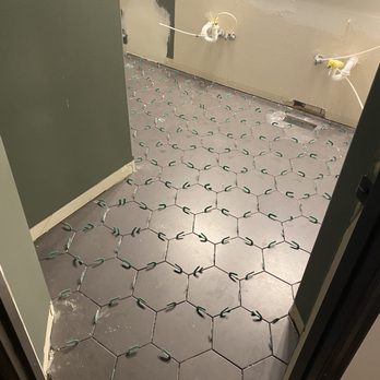 K Brothers Construction - First phase: floor tile! - General Contractors Near Me K Brothers Construction - First phase: floor tile! - General Contractors Near Me