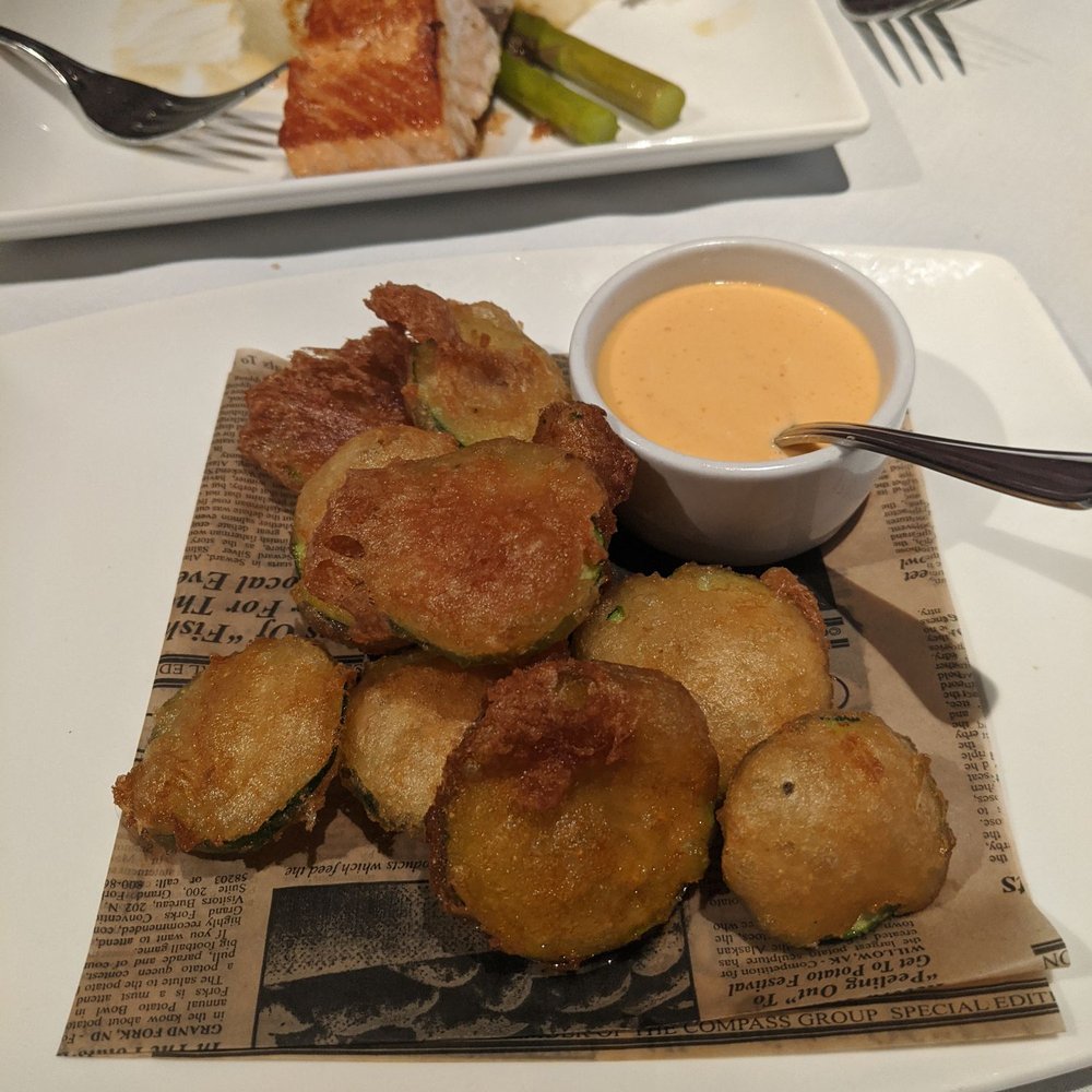 Kingfish - Fried zucchini app - Seafood Near Me - Akron, Ohio Kingfish - Fried zucchini app - Seafood Near Me - Akron, Ohio