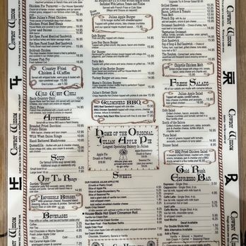 Julian Cafe - Here's the Julian Cafe & Bakery menu! Just focus on the entrees! You'll find my meals here in that section. - Bakeries Near Me - Julian, California Julian Cafe - Here's the Julian Cafe & Bakery menu! Just focus on the entrees! You'll find my meals here in that section. - Bakeries Near Me - Julian, California