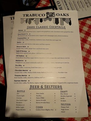 Menu photo 6 Trabuco Oaks Steakhouse Trabuco Canyon, CA Menu photo 6 Trabuco Oaks Steakhouse Trabuco Canyon, CA