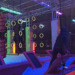 Urban Air Trampoline and Adventure Park - Obstacle course with ball pit