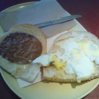 Panera Bread - This is what Panera Bread calls a breakfast sandwich. Half a loaf of bread,very thin sausage patty and an overly-fried egg. - Sandwiches Near Me - Henderson, Nevada Panera Bread - This is what Panera Bread calls a breakfast sandwich. Half a loaf of bread,very thin sausage patty and an overly-fried egg. - Sandwiches Near Me - Henderson, Nevada