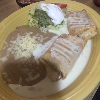 Mi Casa Azteca Mexican Restaurant - Chimichanga. Smaller than we thought it would be but it was filling. - Mexican Near Me - Independence, Virginia Mi Casa Azteca Mexican Restaurant - Chimichanga. Smaller than we thought it would be but it was filling. - Mexican Near Me - Independence, Virginia