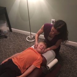 Active Health Chiropractic - This big guy has been getting adjusted since birth, & always gives hugs & high fives to all of the staff!