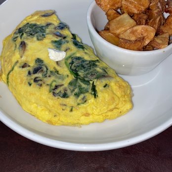 Blockhouse - Omelette and potatoes - Breakfast & Brunch Near Me - Saint Hedwig, Texas