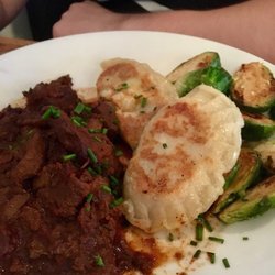 Jane's Delicatessen - Pork and Pierogies