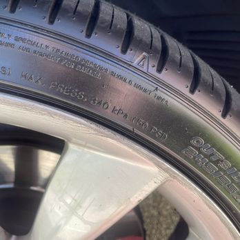 Golden West Tire Center - 50psi max - Tires Near Me - Fullerton, California