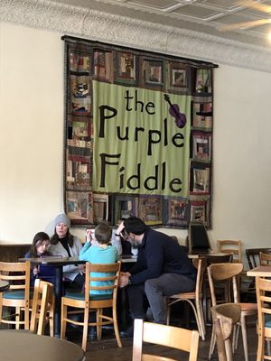 Purple Fiddle by null