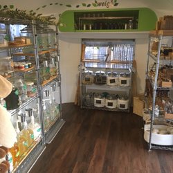 Eco Now - Costa Mesa - Inside of our small business. Byo containers to refill home and body items near Long Beach, Huntington, Irvine, Tustin, and Newport!
