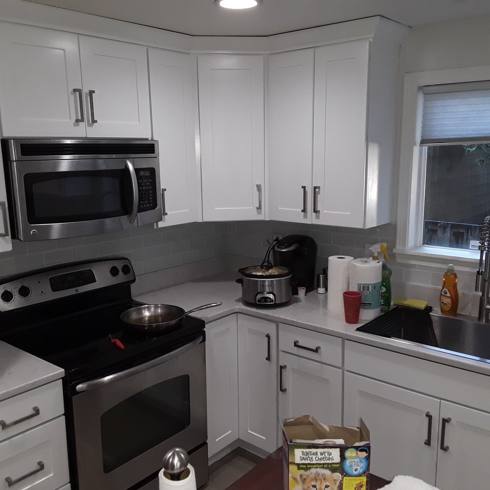 Vanhousing Painters - Kitchen cabinetry - After - Painters Near Me Vanhousing Painters - Kitchen cabinetry - After - Painters Near Me