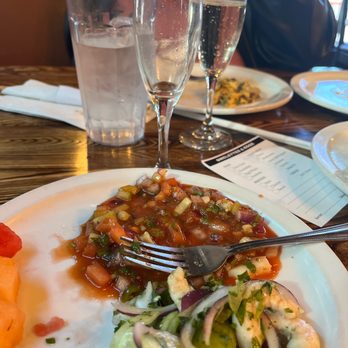 El Torito - Aguachiles and shrimp cocktail along with scrambled onion,jalapeño, bell pepper chorizo - Mexican Near Me - Pasadena, California El Torito - Aguachiles and shrimp cocktail along with scrambled onion,jalapeño, bell pepper chorizo - Mexican Near Me - Pasadena, California