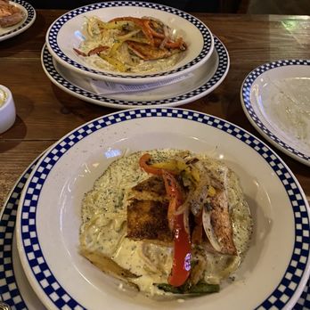 Duke's Seafood - Pasta with Salmon - Seafood Near Me - Seattle, Washington