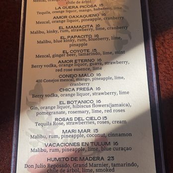 Rosa Madera - Drink Menu - Mexican Near Me - Sacramento, California Rosa Madera - Drink Menu - Mexican Near Me - Sacramento, California